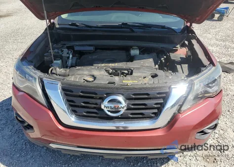 2018 Nissan Pathfinder S z USA, uszkodzony, nr VIN 5N1DR2MM7JC641271